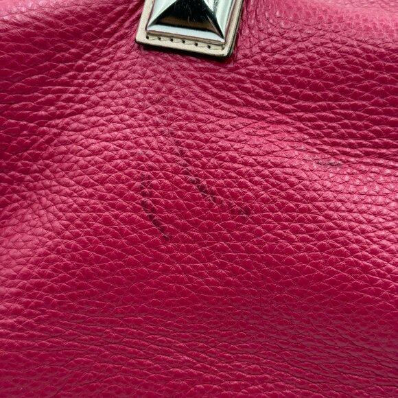 Pulicati Soft Leather Pink Satchel Bag - Picture 16 of 16